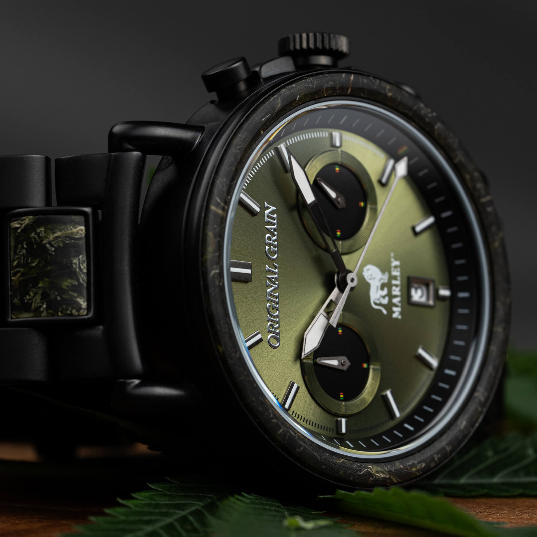 Bob Marley Hemp Chrono 44mm Original Grain