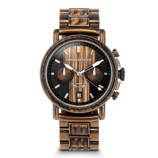 Maître brasseur orge bronze chrono 44mm