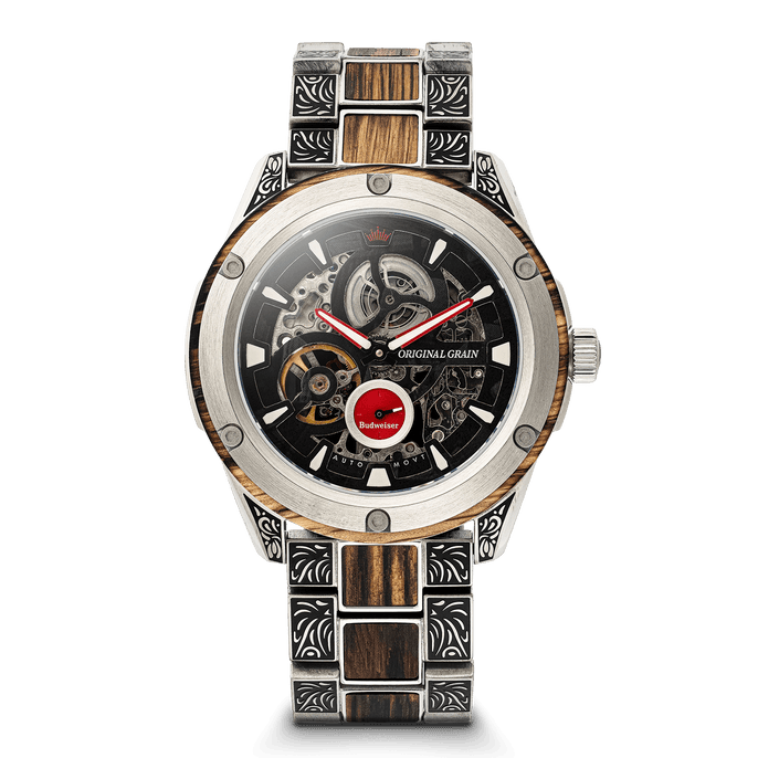 Budweiser King of Beers Rugged Auto 44mm – Original Grain Budweiser King of Beers Rugged Auto 44mm – Original Grain