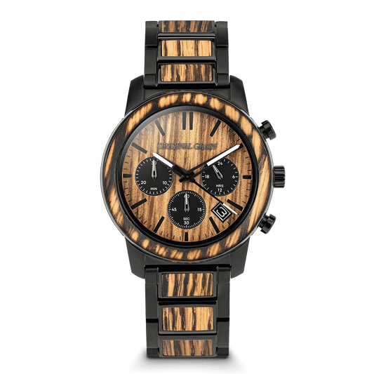 Charred Whiskey Black Barrel Chrono 42mm