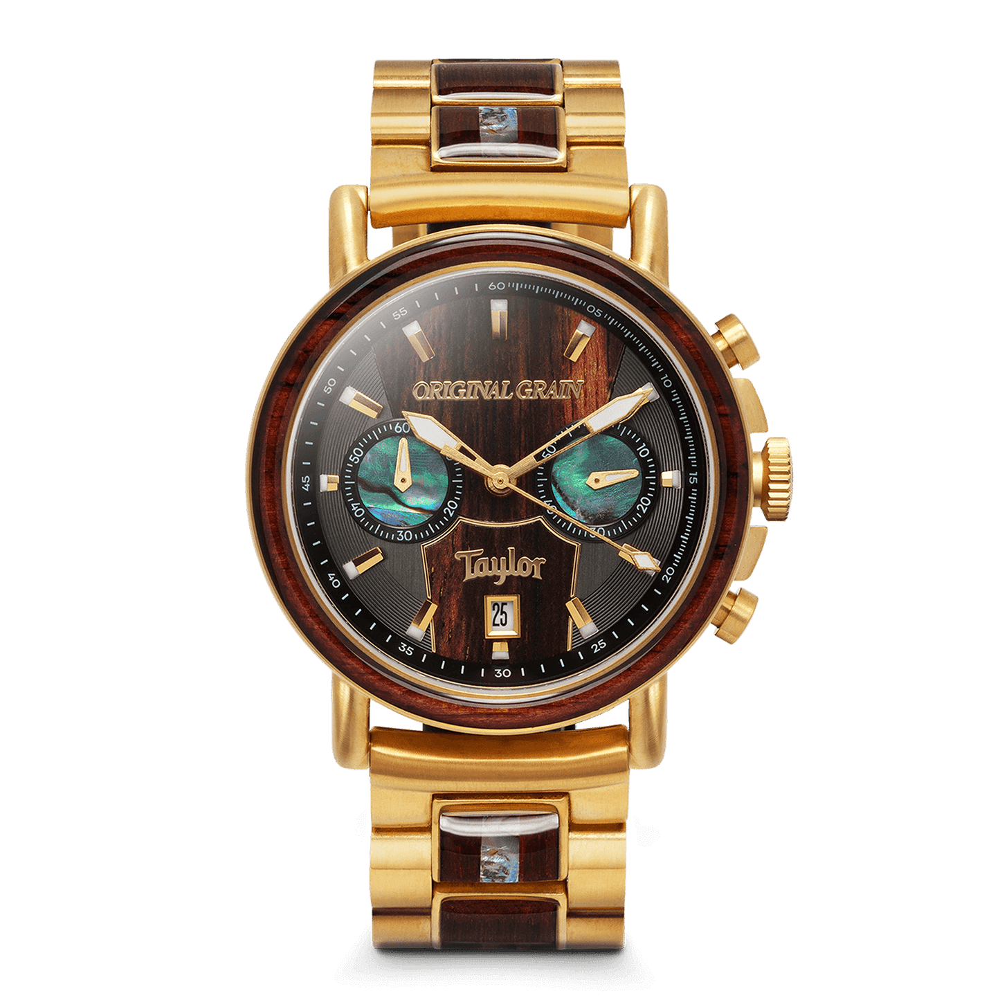 Taylor Guitars Gold Chrono 44mm