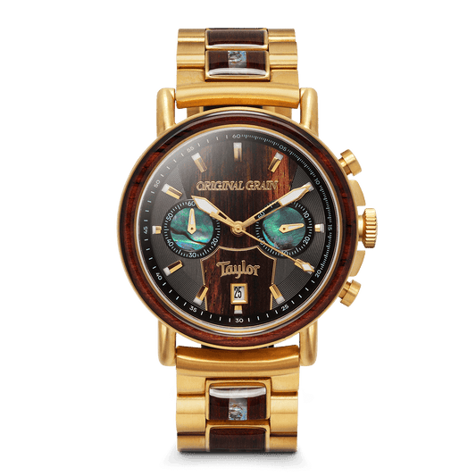 Taylor Guitars 18K Gold Chrono 44mm