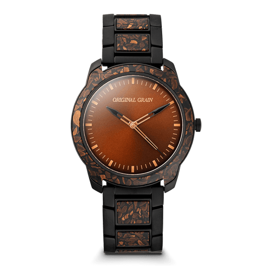 Coffee Black Resin 43mm
