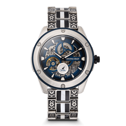 Fender Guitars Silver Rugged Auto 44mm