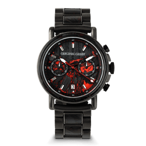 Forest Fire Red Chrono 44mm