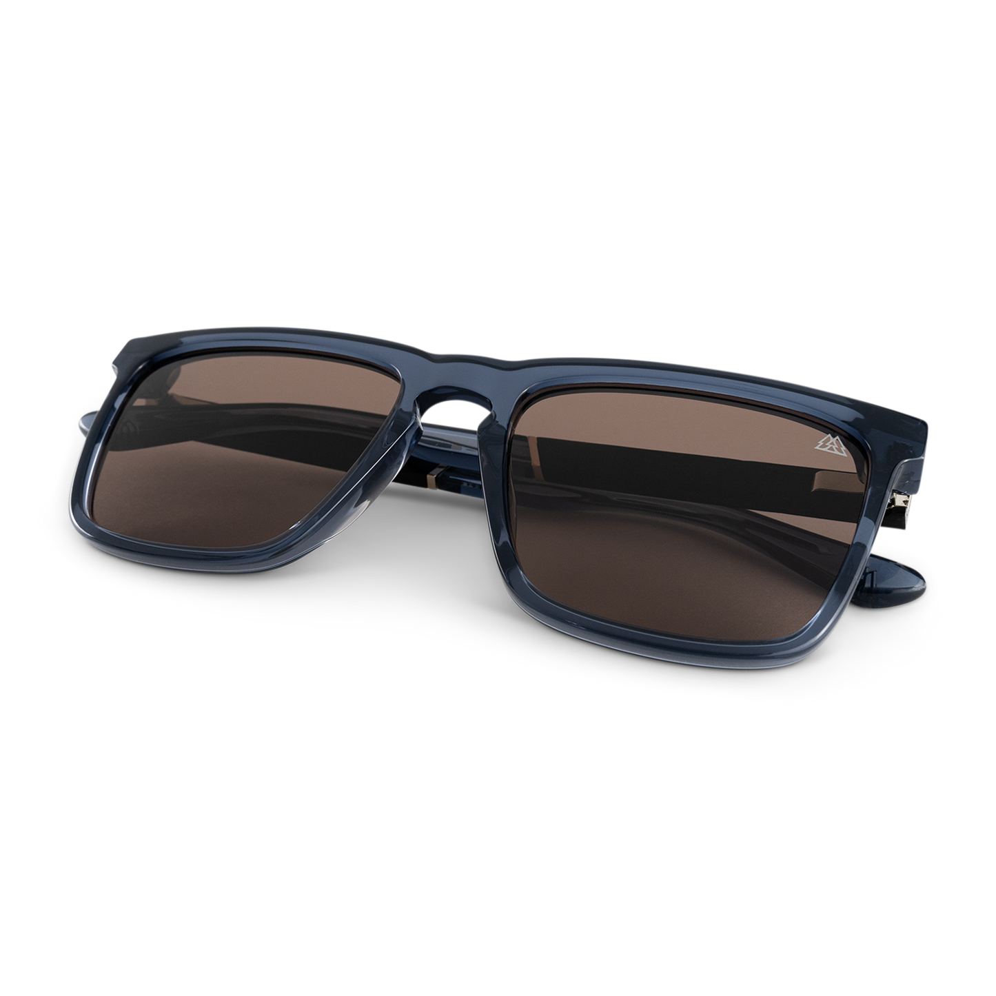 Revival Grey Oak Transparent Blue Sunglass