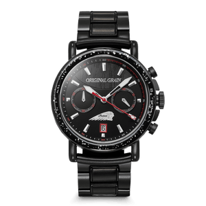 Indischer Motorrad-Chrono aus Blackwood, 44 mm