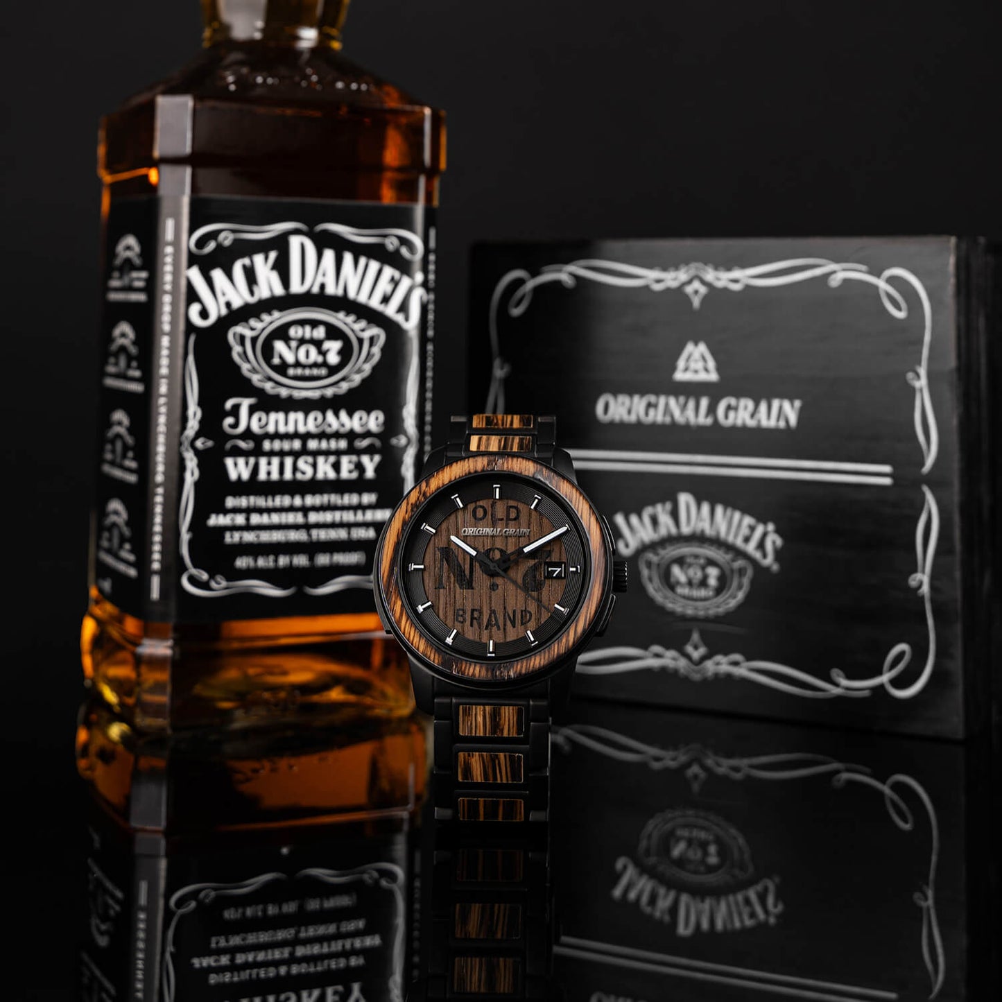 Jack Daniel's Watch & Sunglass Bundle