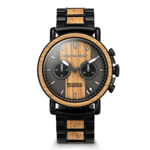 Whiskey Black Mechanical Chrono 44mm