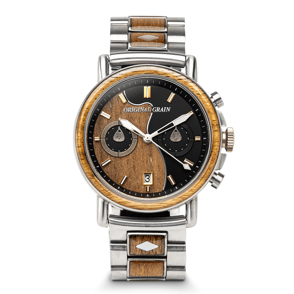 OG Koa Guitar Chrono 44mm