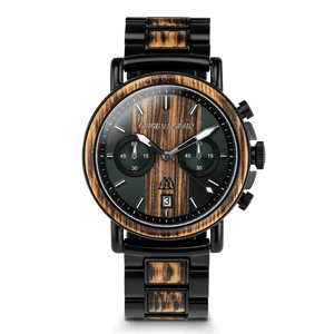 Charred Whiskey Green Chrono 44mm