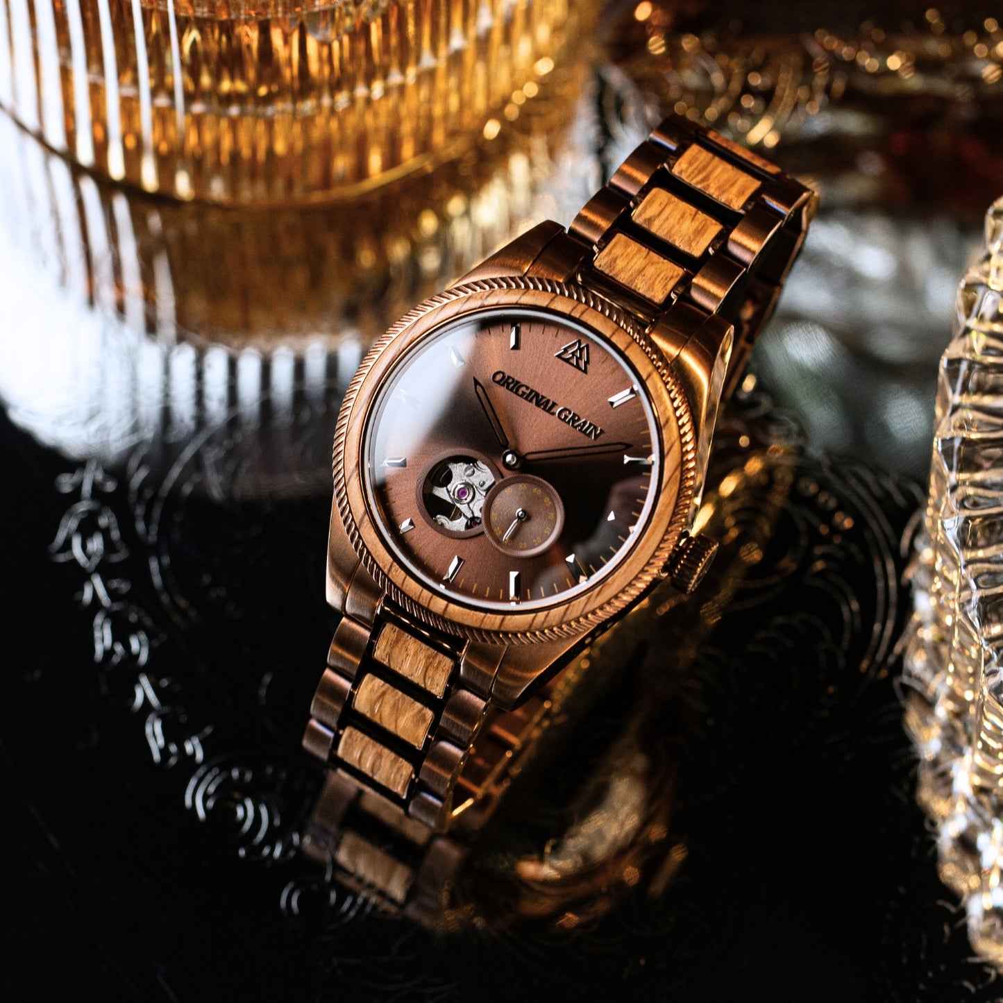 Whiskey Espresso Vintage Automatic 40mm