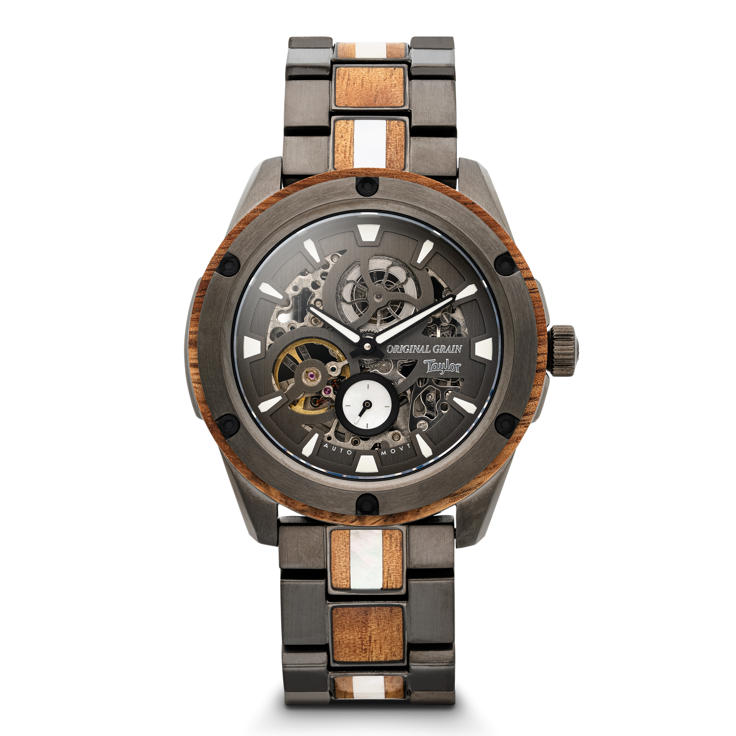 Taylor Guitars Gunmetal Koa Rugged Automatic 45mm