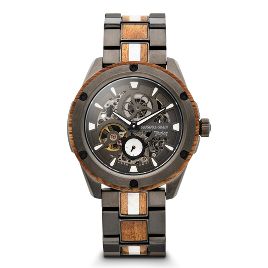 Taylor Guitars Gunmetal Koa Rugged Automatic 45mm