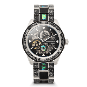 Taylor Guitars Silver Ebony Ruged Automatic 45mm