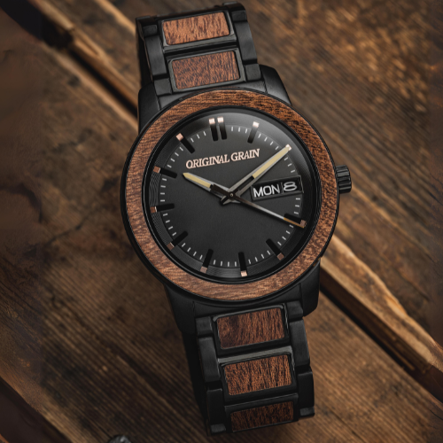Handcrafted Wood and Steel Watches. Made for Time Well Spent
