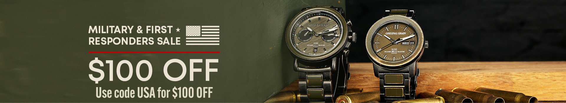 Military & First Responder Sale