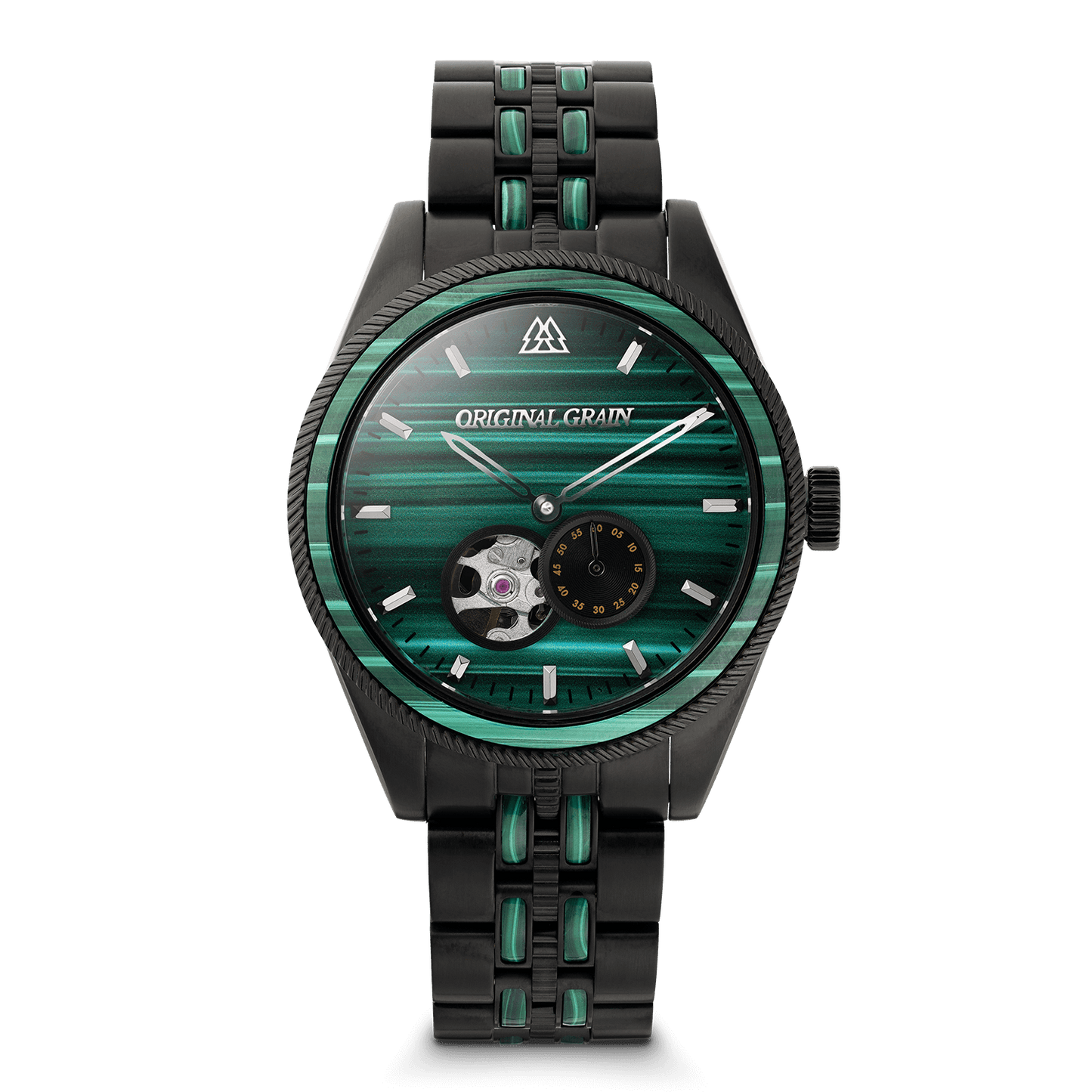 Malachite Black Vintage Automatic 40mm