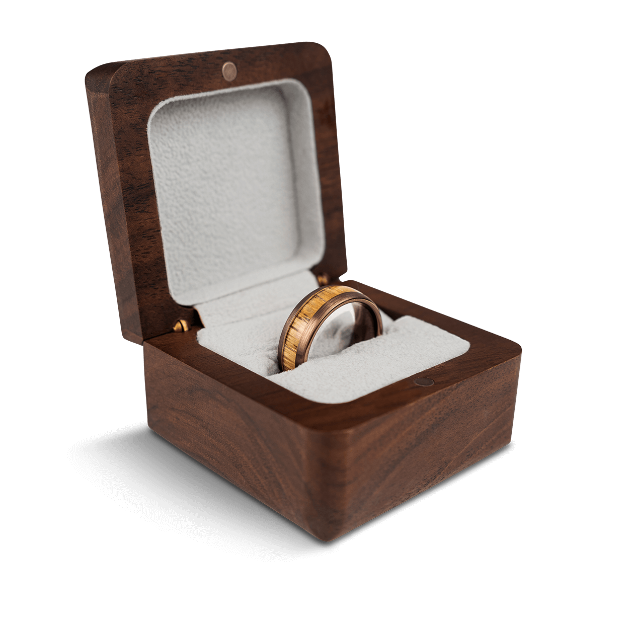 Whiskey Espresso Single Barrel Ring