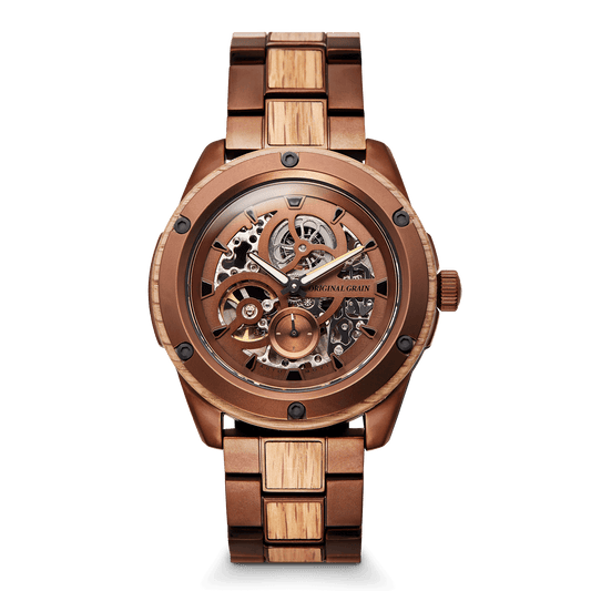 Whiskey Espresso Robuste Automatik 44 mm