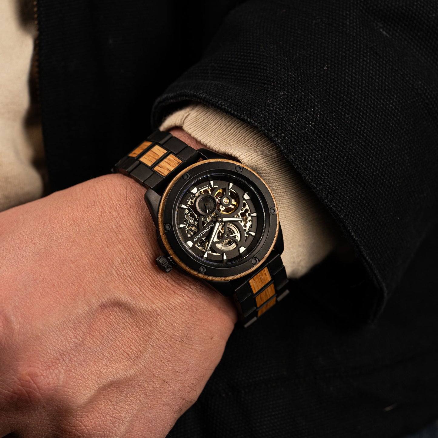 Brewmaster Black Rugged Automatic 44mm