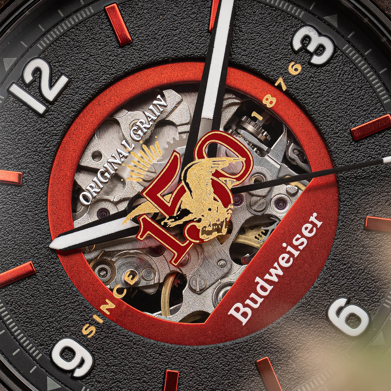 AKスタイルTAKARA Musican Budweiser Budweiser Made of America Barrel Auto 44mm | Original Grain