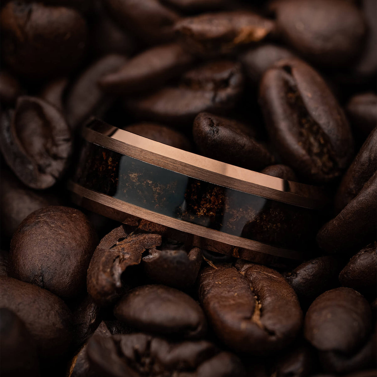 Coffee Espresso Single Barrel Ring