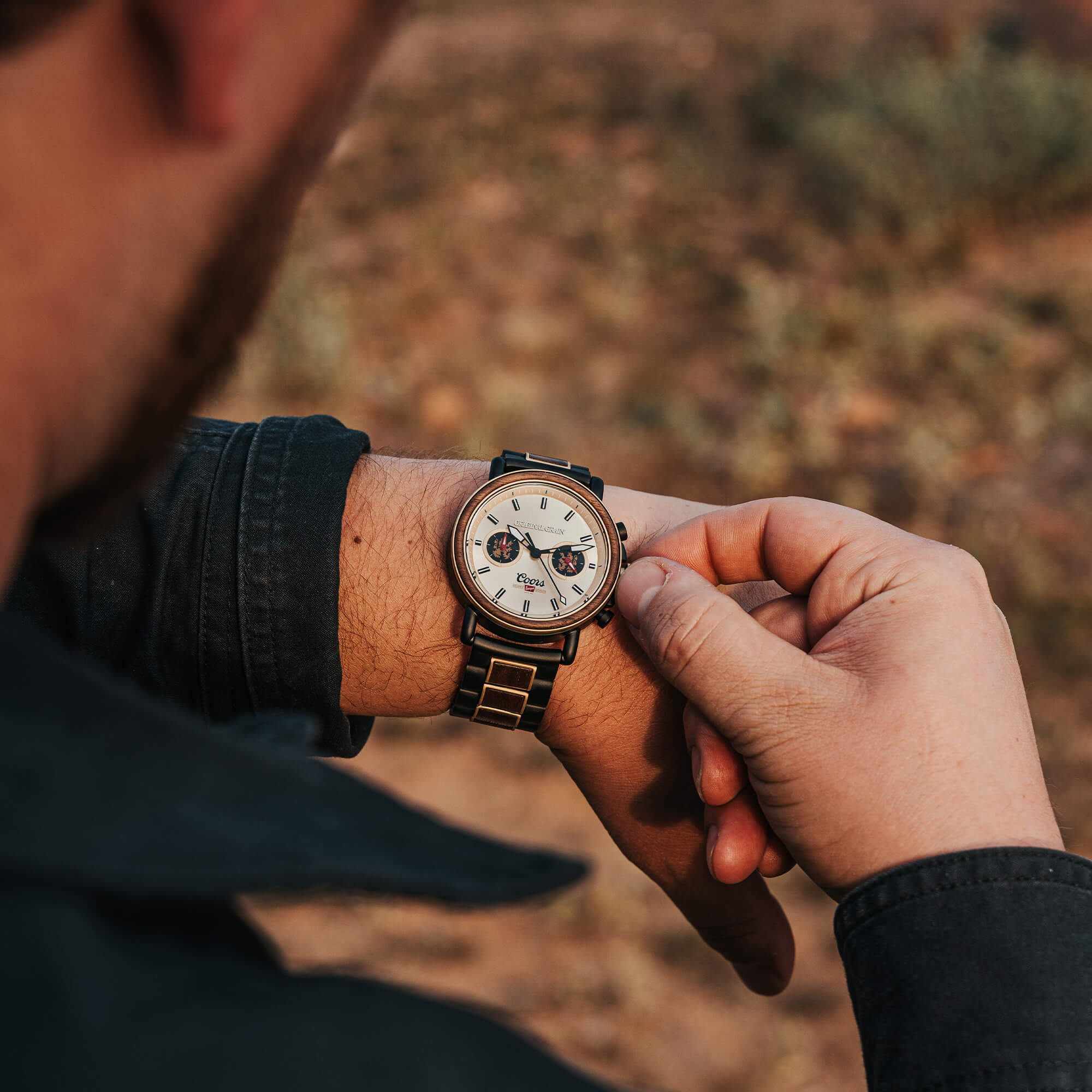Coors Mountain High Gold Chrono 44mm – Original Grain