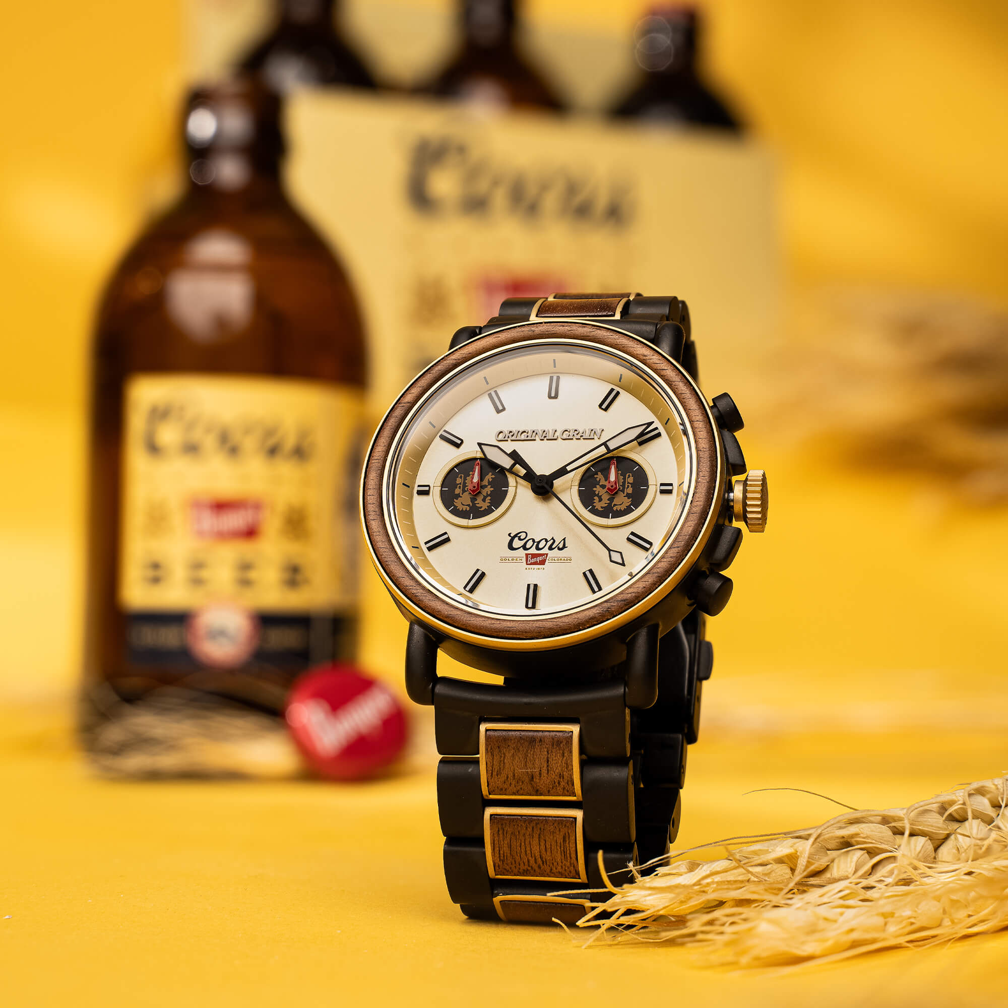 Coors Mountain High Gold Chrono 44mm – Original Grain