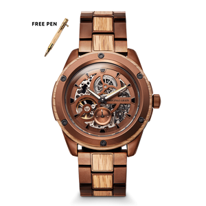 Whiskey Espresso Rugged Automatic 44mm