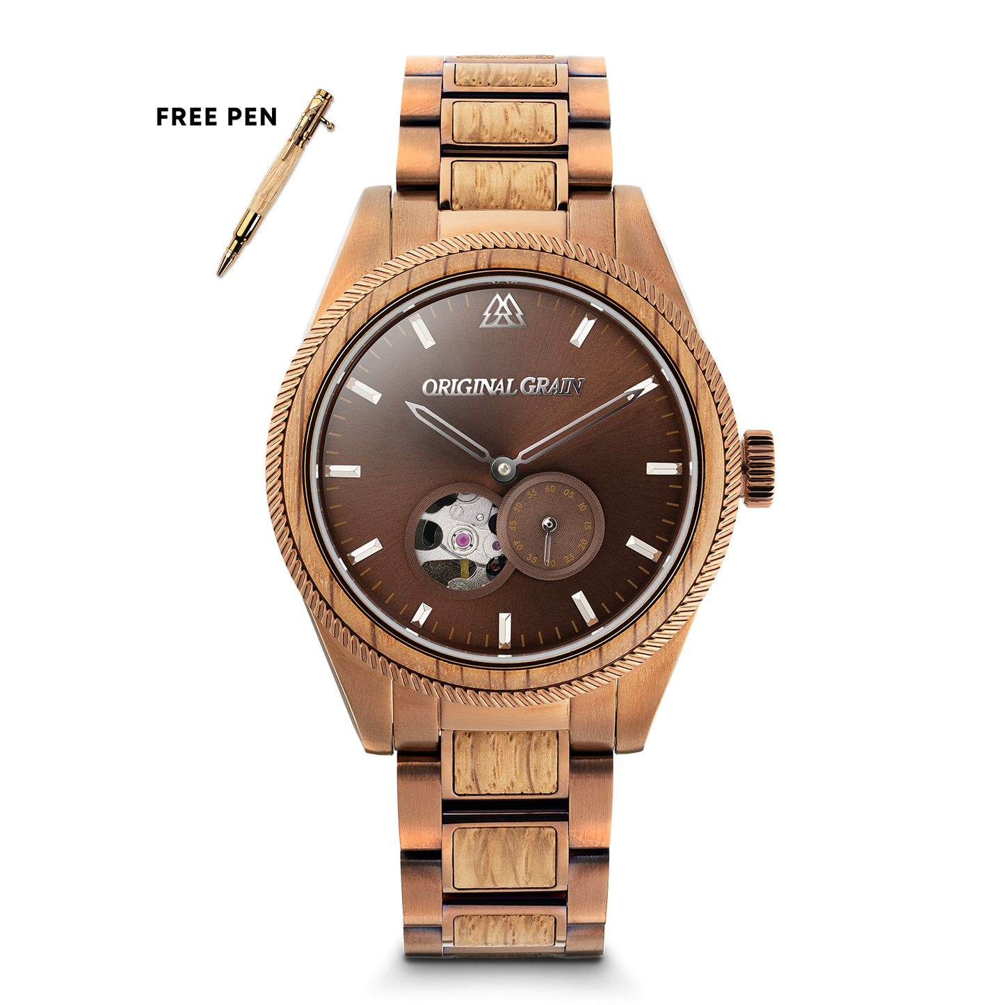 Whiskey Espresso Vintage Automatic 40mm