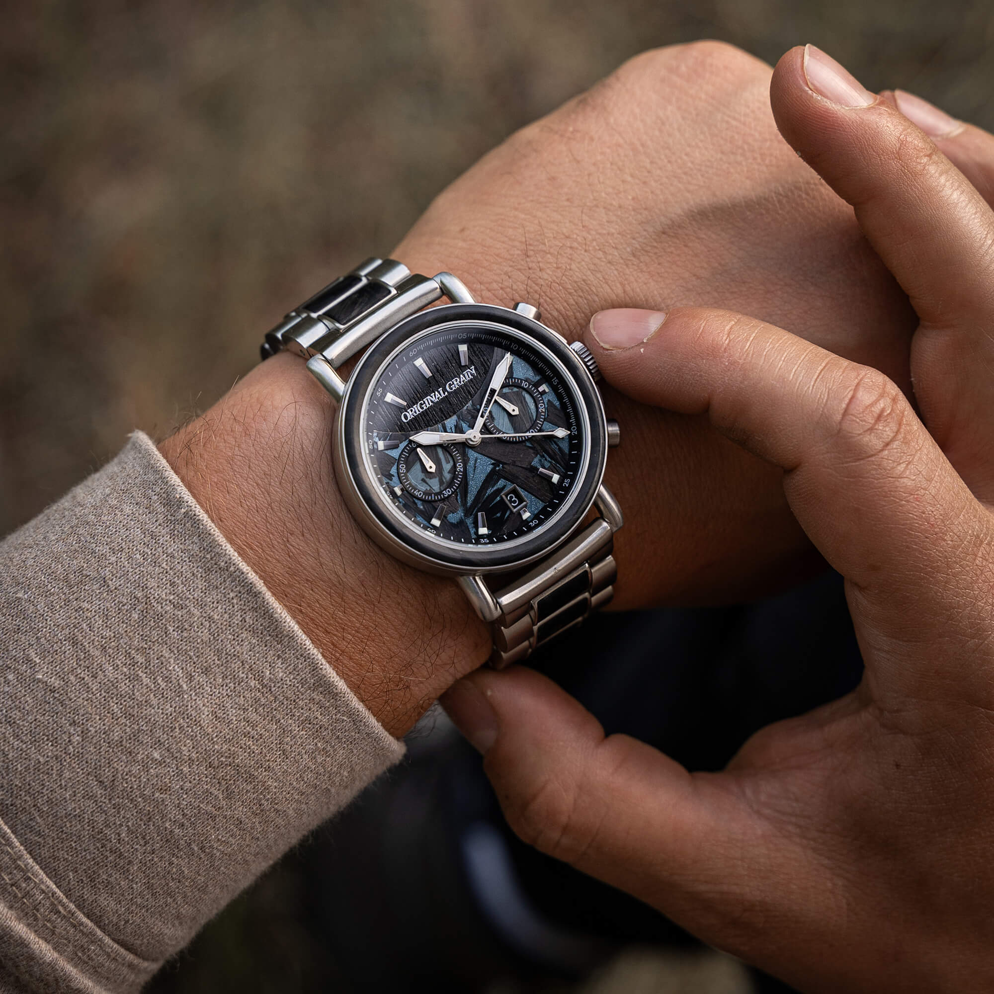 Forest Fire Chrono 44mm – Original Grain