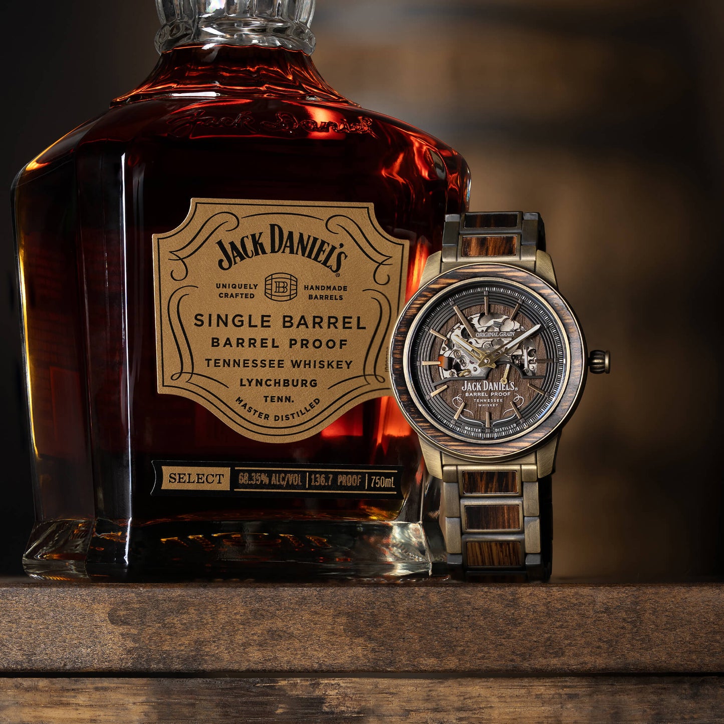 Jack Daniel's Barrel Proof Automatic 46mm