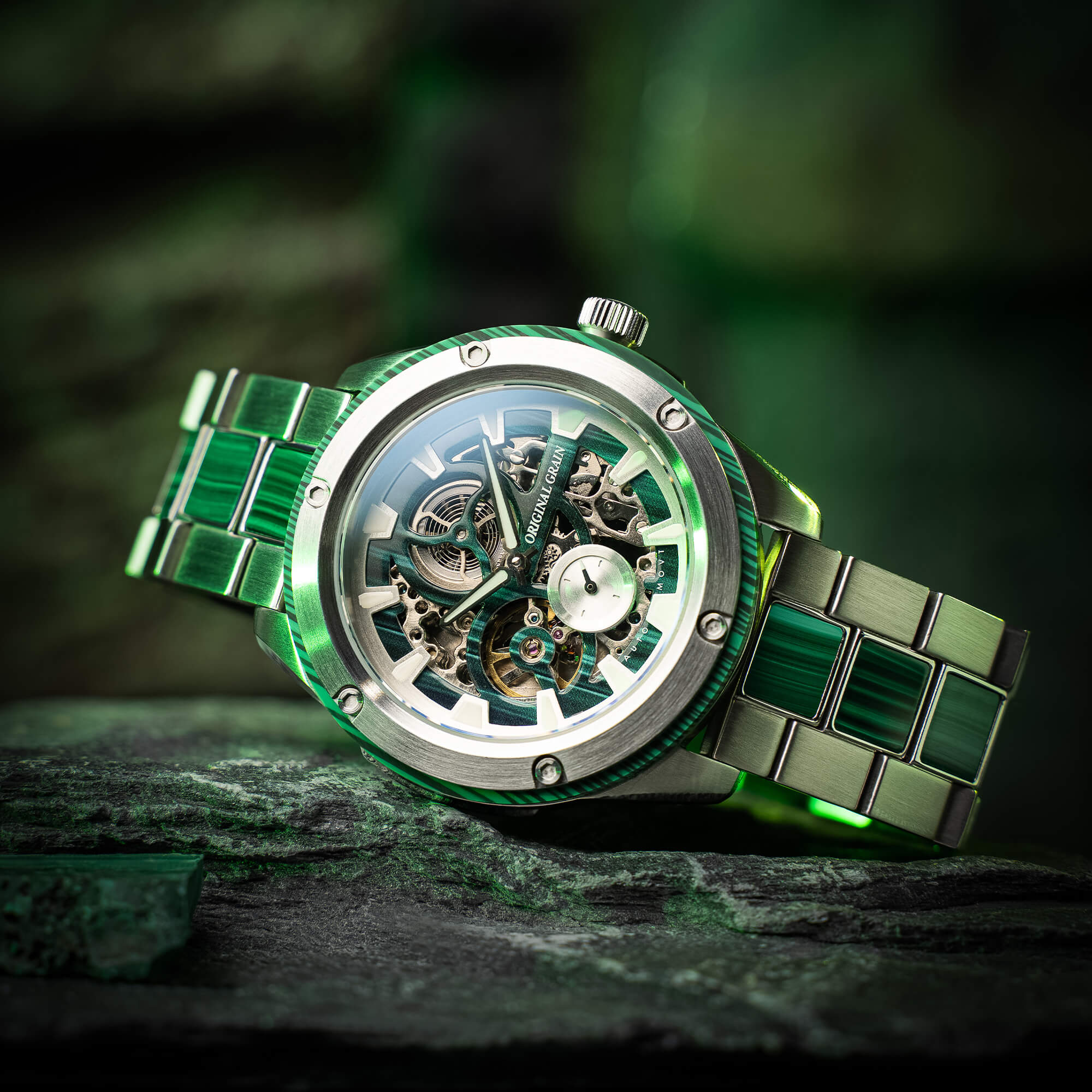 マジックストーンset オーク Malachite Rugged Bundle – Original Grain
