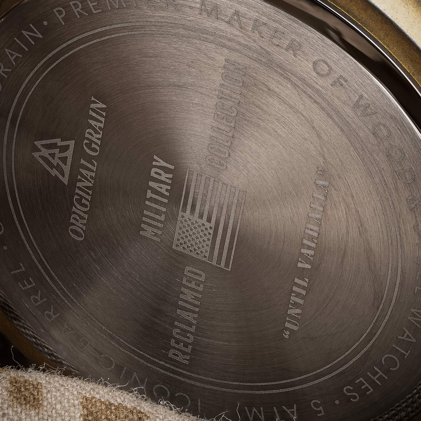 Military Brass Chrono 44mm