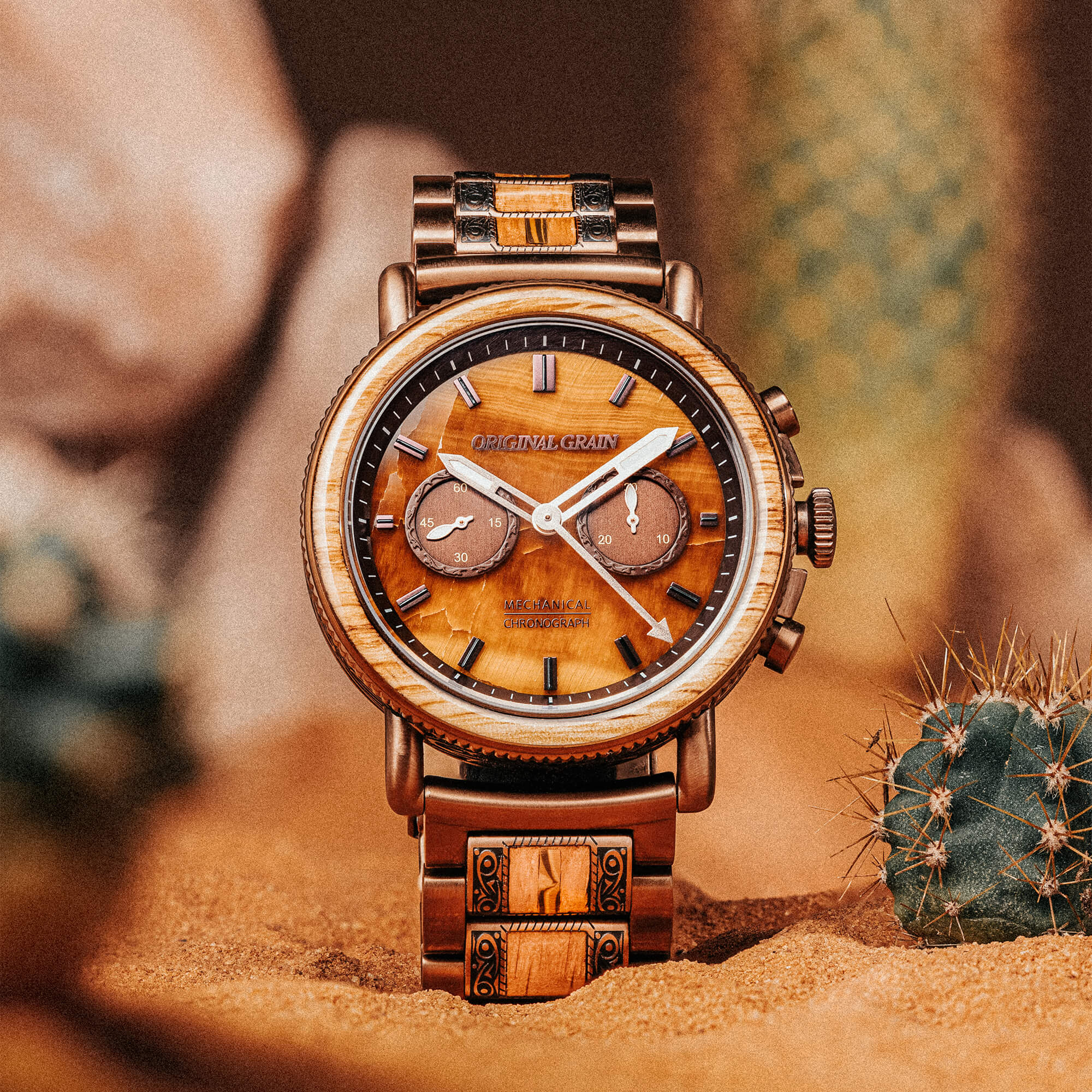 The High Desert Mechanical Chrono 44mm | Original Grain