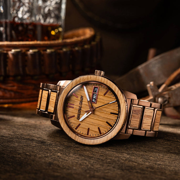 Whiskey Espresso Barrel 42mm | Original Grain 