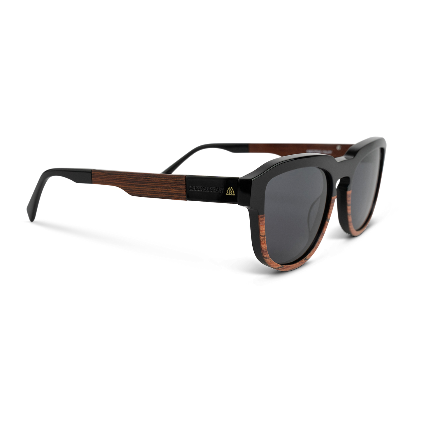 Soleil Rosewood Black Sunglass