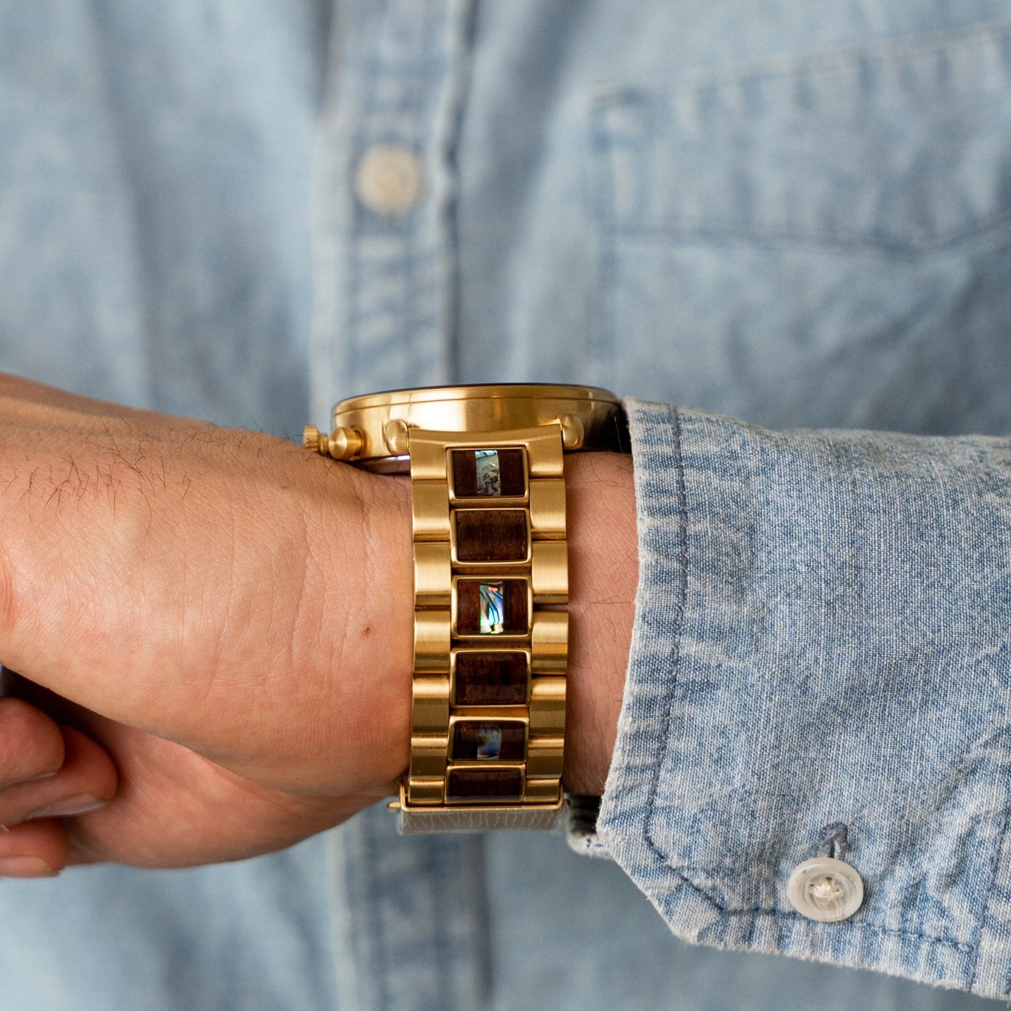 Taylor-Gitarren 18 Karat Gold Chrono 44 mm