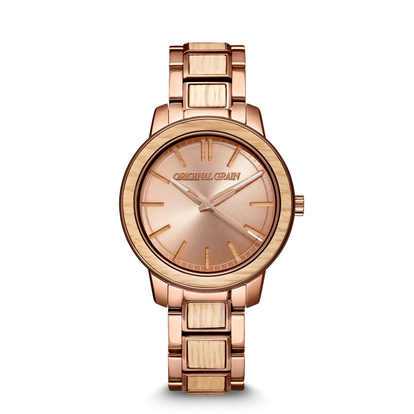Whiskey Rose Gold Women's Barrel 36mm