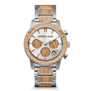 Brewmaster Chrono mit silbernem Lauf, 42 mm