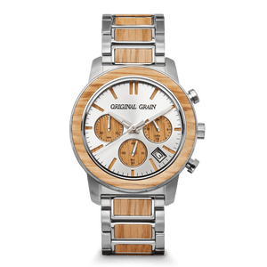 Brewmaster Silver Barrel Chrono 42mm