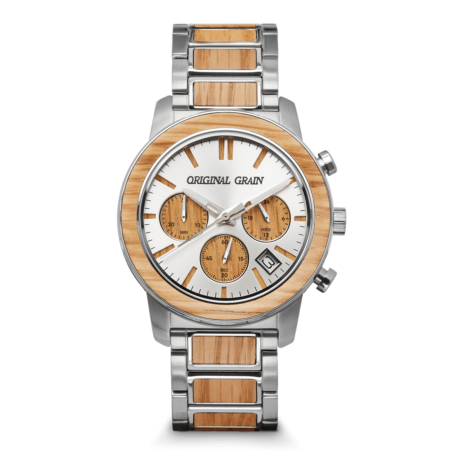 Brewmaster Chrono mit silbernem Lauf, 42 mm