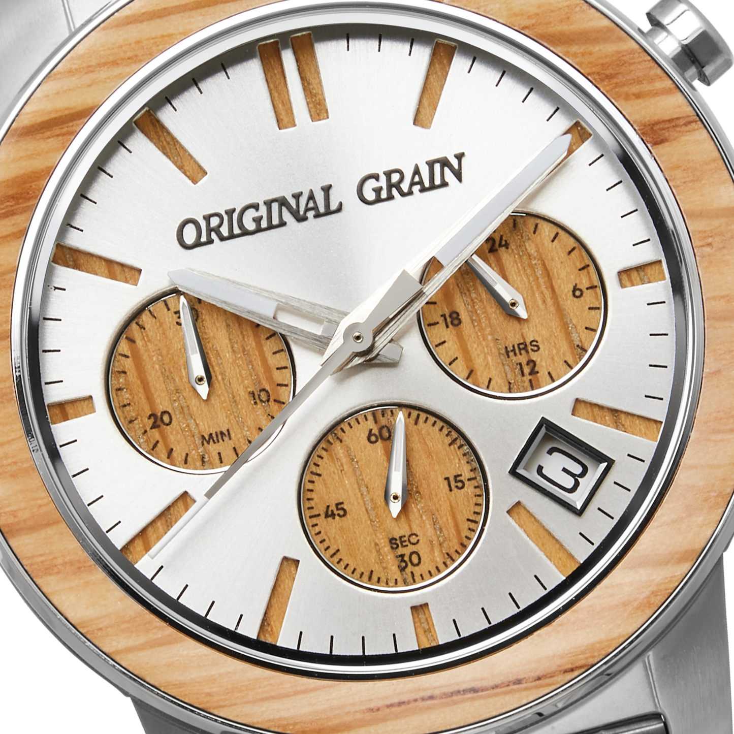 Brewmaster Chrono mit silbernem Lauf, 42 mm