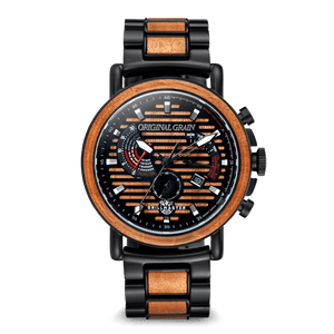 Mesquite Black Grillmaster Chrono 44mm