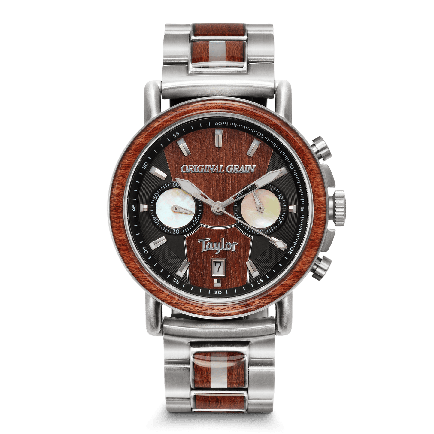 Taylor Gitarren Urban Iron Bark Chrono 44 mm