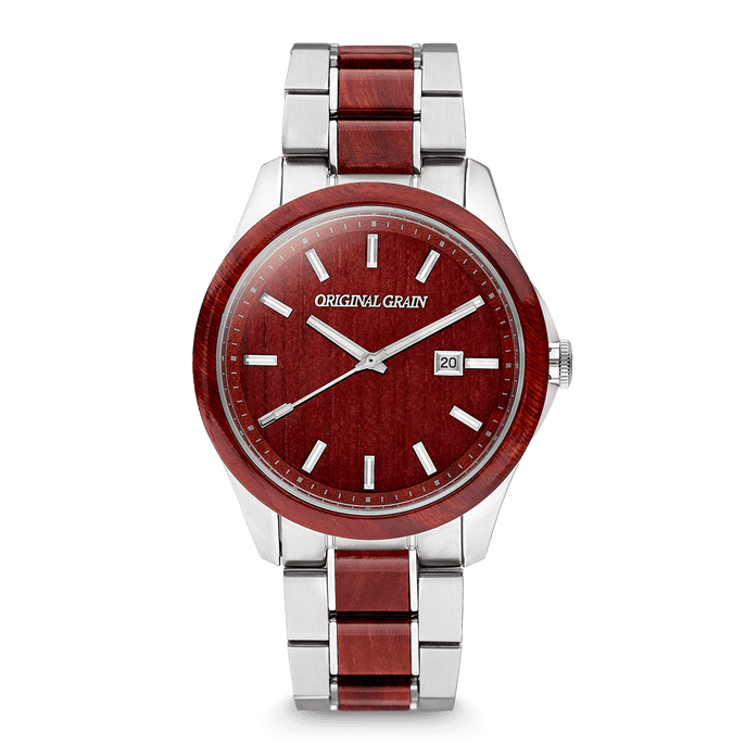 Rosewood Silver Classic 43mm