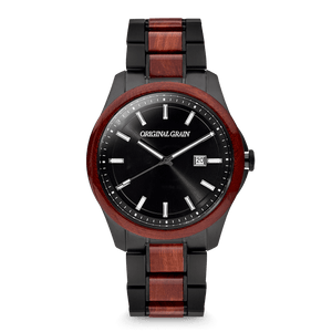 Rosewood Black Classic 43mm