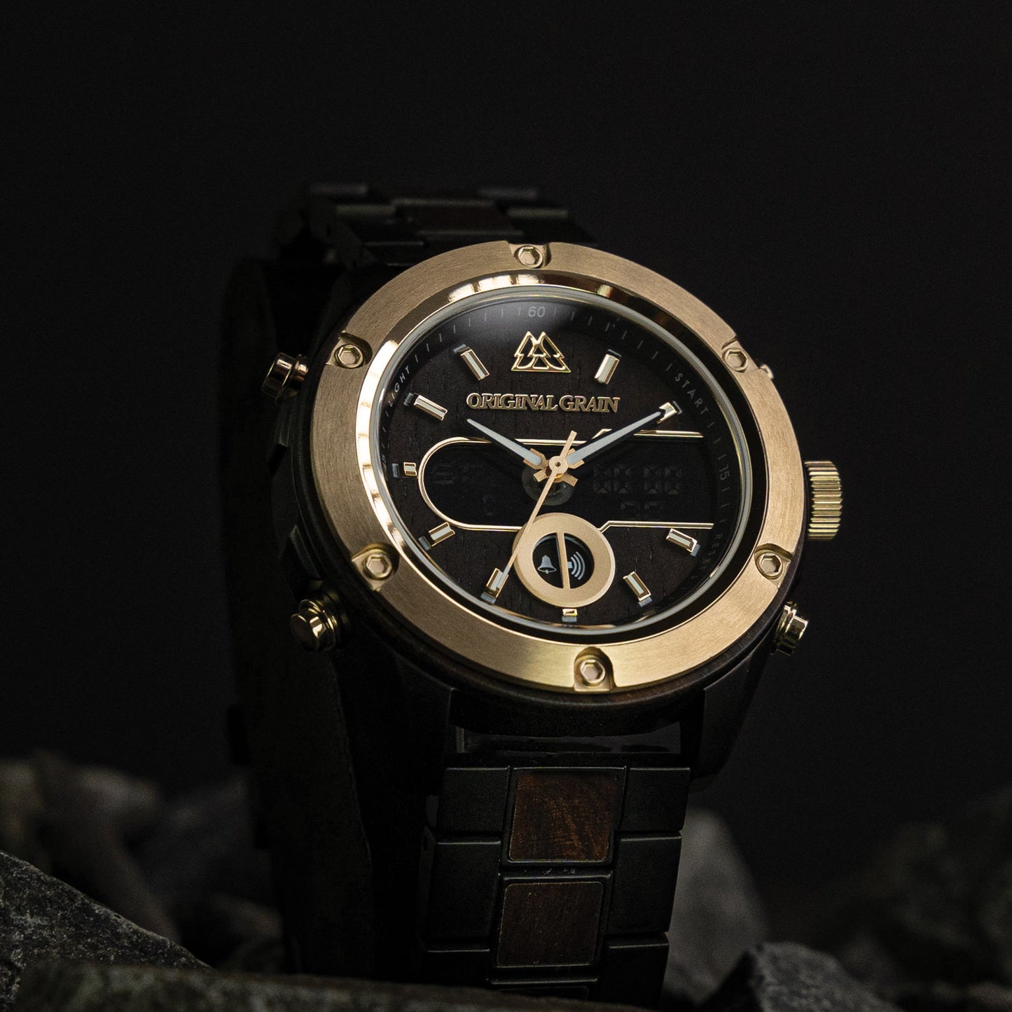 Ebony Gold Rugged 45mm