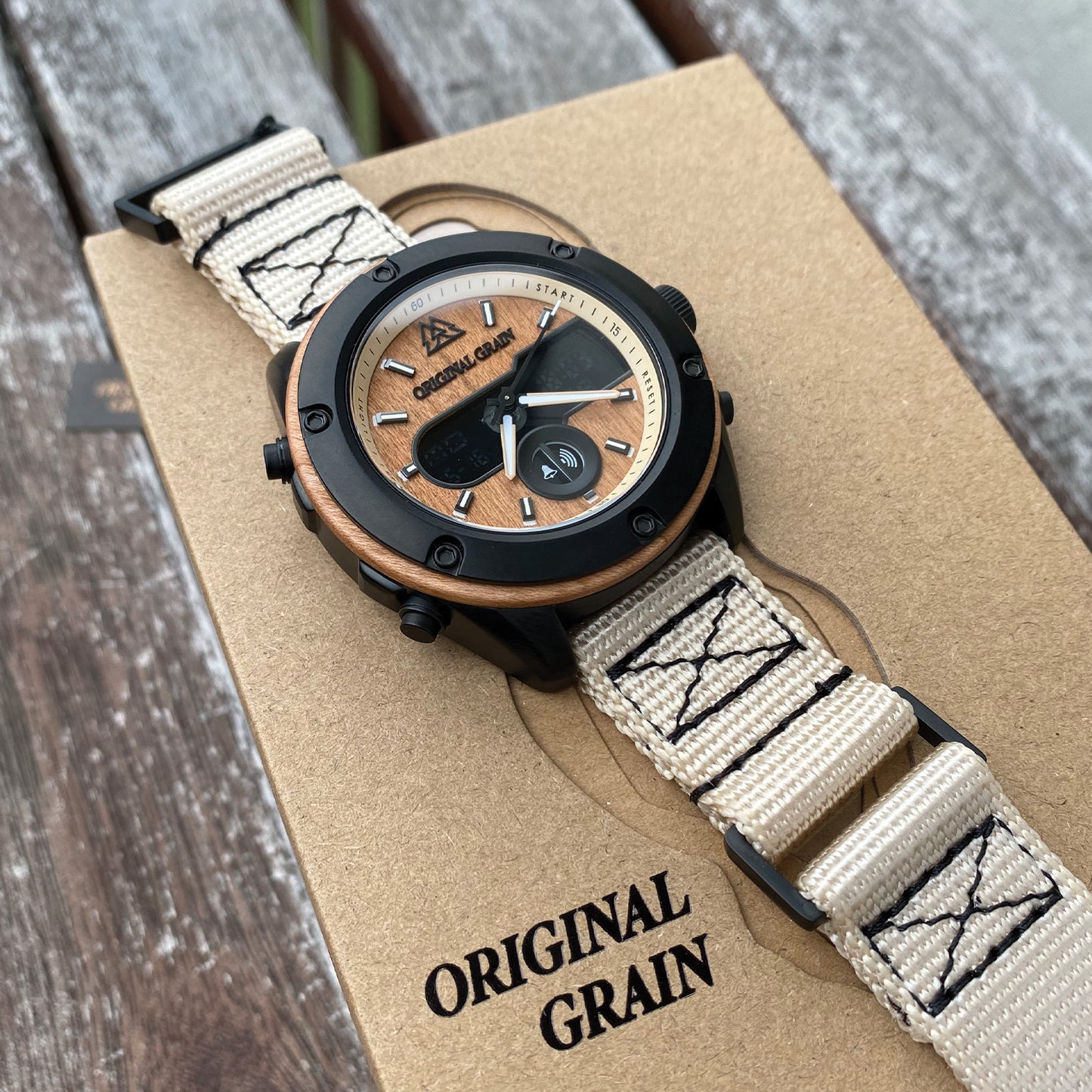 Hickory Desert Nato Robustes 45mm